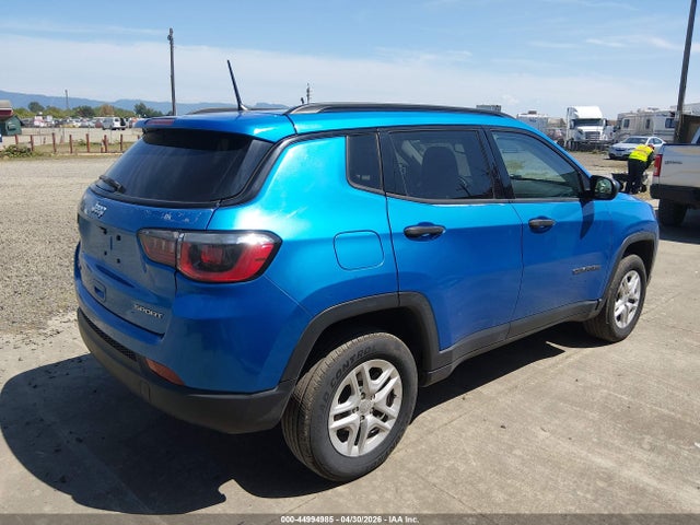 Продажа на аукционе авто 2018 Jeep Compass Sport 4x4, vin: 3C4NJDAB3JT392292, номер лота: 44994985