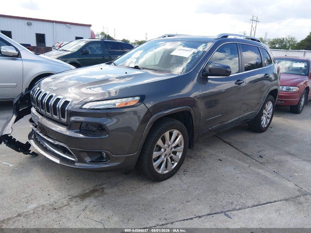 2018 Jeep Cherokee Overland 4x4 მანქანა იყიდება აუქციონზე, vin: 1C4PJMJX4JD594567, აუქციონის ნომერი: 44995037