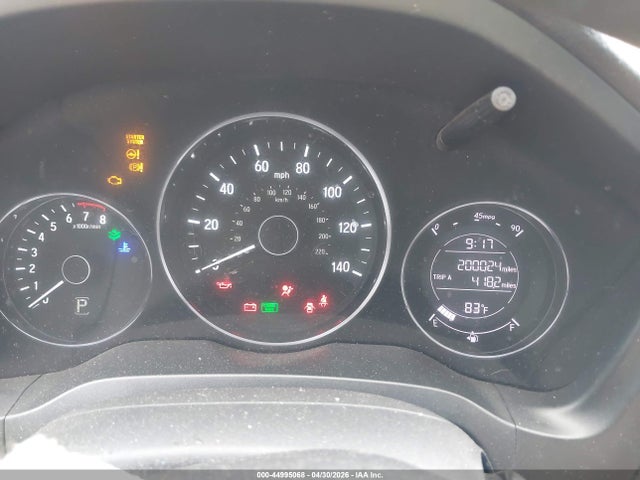 2017 Honda Hr-v Ex მანქანა იყიდება აუქციონზე, vin: 3CZRU5H57HM724134, აუქციონის ნომერი: 44995068