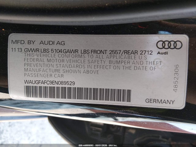 Aukcja sprzedaży 2014 Audi A6 2.0t Premium, vin: WAUGFAFC9EN089529, numer aukcji: 44995093