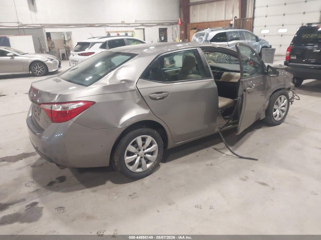 Продажа на аукционе авто 2016 Toyota Corolla Le, vin: 2T1BURHE1GC590758, номер лота: 44995149