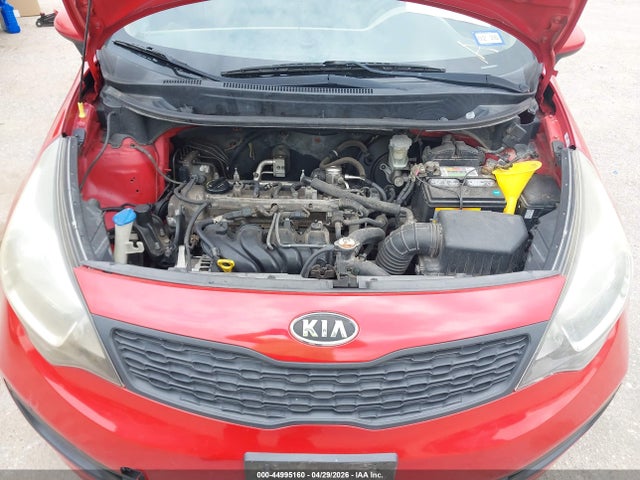 44995160 :رقم المزاد ، KNADM4A32C6051651 vin ، 2012 Kia Rio Lx مزاد بيع