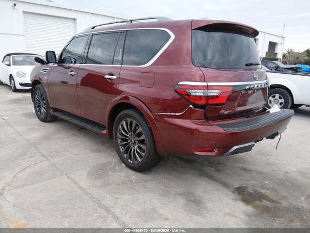 Auction sale of the 2022 Nissan Armada Platinum 2wd, vin: JN8AY2DA6N9393635, lot number: 44995170