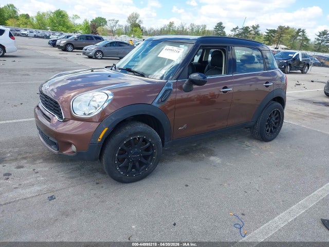 Aukcja sprzedaży 2013 Mini Countryman Cooper S, vin: WMWZC5C51DWP30325, numer aukcji: 44995218