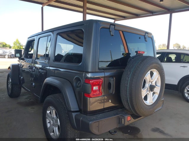 2020 Jeep Wrangler Unlimited Sport S 4x4 მანქანა იყიდება აუქციონზე, vin: 1c4hjxdg3Lw267523, აუქციონის ნომერი: 44995299