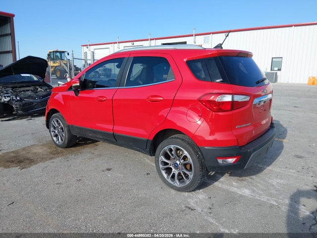 Aukcja sprzedaży 2019 Ford Ecosport Titanium, vin: MAJ6S3KL1KC296540, numer aukcji: 44995382