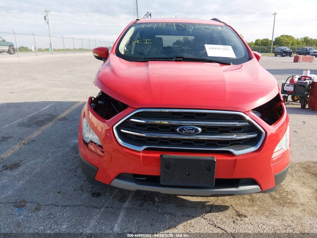 Aukcja sprzedaży 2019 Ford Ecosport Titanium, vin: MAJ6S3KL1KC296540, numer aukcji: 44995382