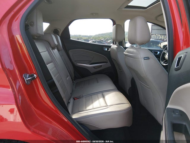 Aukcja sprzedaży 2019 Ford Ecosport Titanium, vin: MAJ6S3KL1KC296540, numer aukcji: 44995382