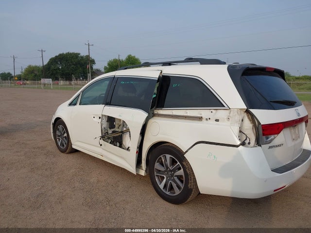 44995396 :رقم المزاد ، 5FNRL5H93FB076398 vin ، 2015 Honda Odyssey Touring/touring Elite مزاد بيع