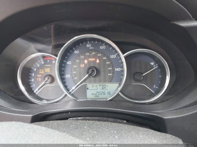 2T1BURHE1GC654121 Toyota COROLLA LE