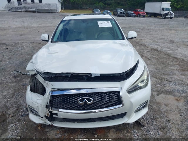 2016 Infiniti Q50 3.0t Premium მანქანა იყიდება აუქციონზე, vin: JN1EV7AP5GM306399, აუქციონის ნომერი: 44995492