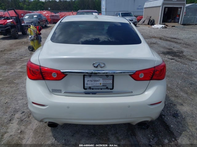 2016 Infiniti Q50 3.0t Premium მანქანა იყიდება აუქციონზე, vin: JN1EV7AP5GM306399, აუქციონის ნომერი: 44995492