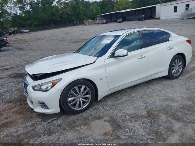 2016 Infiniti Q50 3.0t Premium მანქანა იყიდება აუქციონზე, vin: JN1EV7AP5GM306399, აუქციონის ნომერი: 44995492