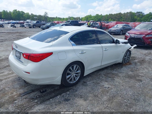 2016 Infiniti Q50 3.0t Premium მანქანა იყიდება აუქციონზე, vin: JN1EV7AP5GM306399, აუქციონის ნომერი: 44995492