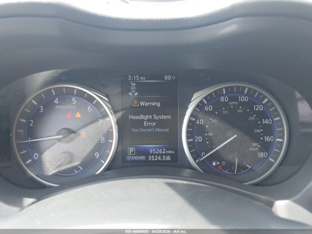 2016 Infiniti Q50 3.0t Premium მანქანა იყიდება აუქციონზე, vin: JN1EV7AP5GM306399, აუქციონის ნომერი: 44995492