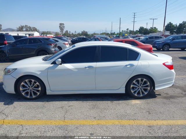 44995535 :رقم المزاد ، 1HGCR2F54FA155401 vin ، 2015 Honda Accord Sport مزاد بيع