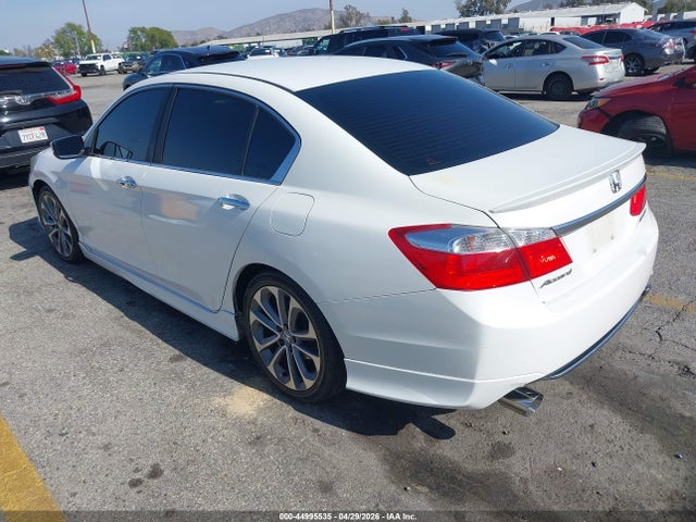 44995535 :رقم المزاد ، 1HGCR2F54FA155401 vin ، 2015 Honda Accord Sport مزاد بيع