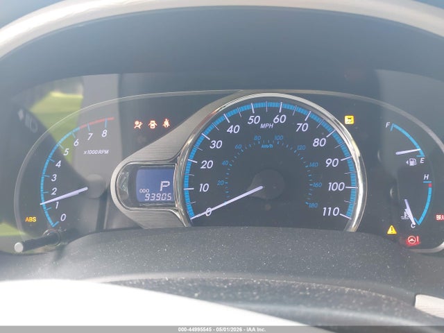 2013 Toyota Sienna Xle V6 8 Passenger მანქანა იყიდება აუქციონზე, vin: 5TDYK3DC8DS343516, აუქციონის ნომერი: 44995545