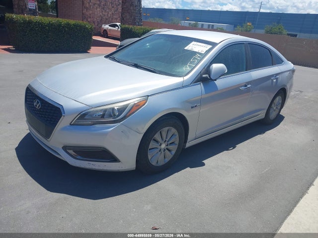 2016 Hyundai Sonata Hybrid Se მანქანა იყიდება აუქციონზე, vin: KMHE24L11GA011875, აუქციონის ნომერი: 44995559