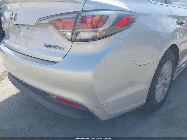 2016 Hyundai Sonata Hybrid Se მანქანა იყიდება აუქციონზე, vin: KMHE24L11GA011875, აუქციონის ნომერი: 44995559
