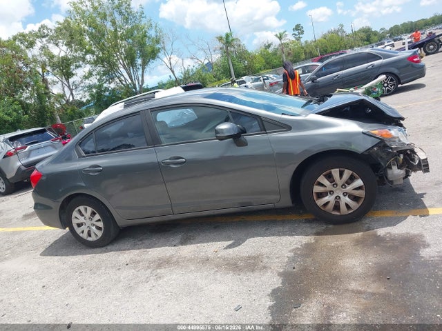 44995575 :رقم المزاد ، 19XFB2F59CE040124 vin ، 2012 Honda Civic Lx مزاد بيع