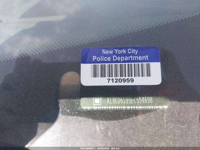 Продаж на аукціоні авто 2014 Chevrolet Spark 1lt Auto, vin: KL8CD6S99EC554698, номер лоту: 44995671