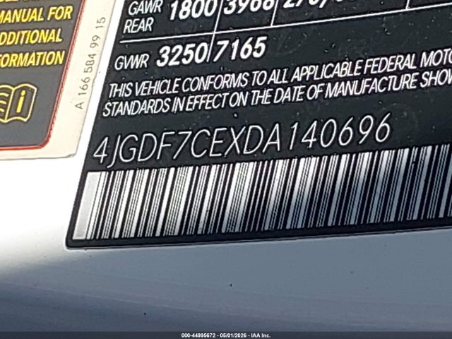 Продаж на аукціоні авто 2013 Mercedes-benz Gl 450 4matic, vin: 4JGDF7CEXDA140696, номер лоту: 44995672