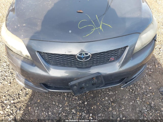 2009 Toyota Corolla S მანქანა იყიდება აუქციონზე, vin: 2T1BU40E79C031815, აუქციონის ნომერი: 44995678