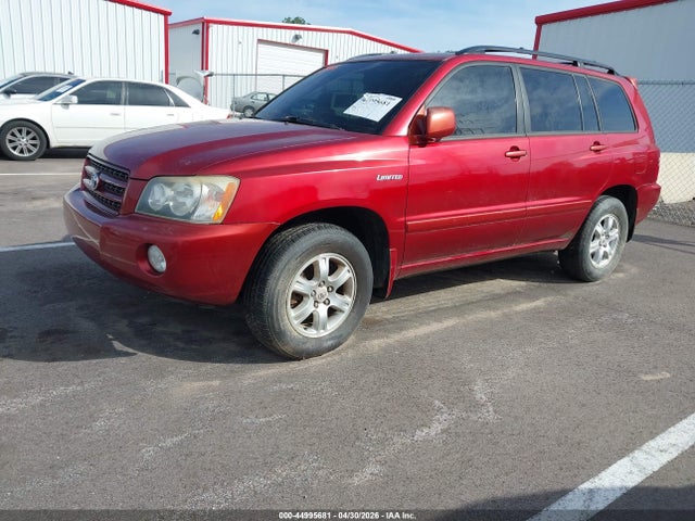 2002 Toyota Highlander Limited V6 მანქანა იყიდება აუქციონზე, vin: JTEHF21A220073020, აუქციონის ნომერი: 44995681