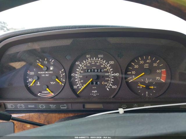 Aukcja sprzedaży 1991 Mercedes-benz 560 Sel, vin: WDBCA39E5MA602658, numer aukcji: 44995773