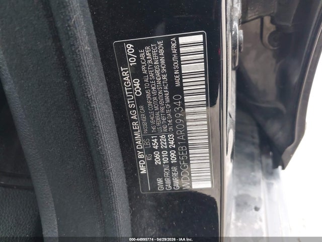 Продаж на аукціоні авто 2010 Mercedes-benz C 300 Sport, vin: WDDGF5EB1AR099340, номер лоту: 44995774