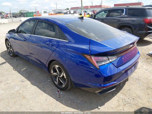 Продаж на аукціоні авто 2022 Hyundai Elantra Hybrid Limited, vin: KMHLN4AJ7NU014681, номер лоту: 44995843