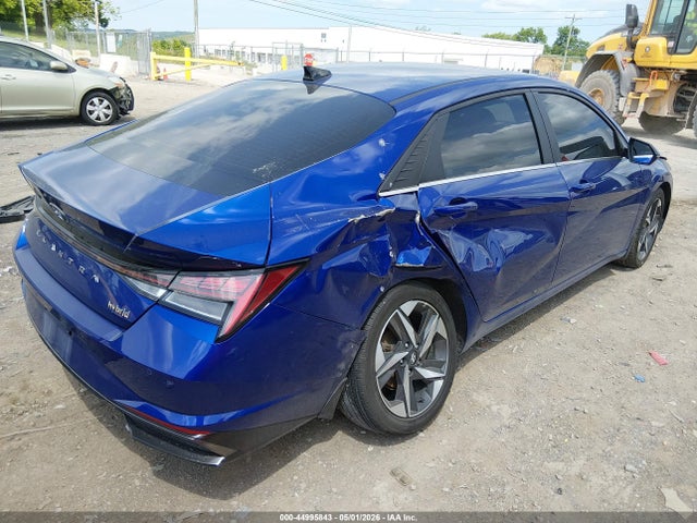 Продаж на аукціоні авто 2022 Hyundai Elantra Hybrid Limited, vin: KMHLN4AJ7NU014681, номер лоту: 44995843