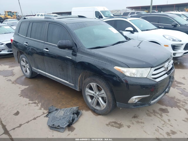 44995913 :رقم المزاد ، 5TDYK3EH4BS033855 vin ، 2011 Toyota Highlander Limited V6 مزاد بيع