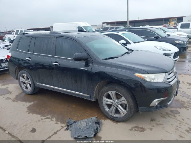 44995913 :رقم المزاد ، 5TDYK3EH4BS033855 vin ، 2011 Toyota Highlander Limited V6 مزاد بيع