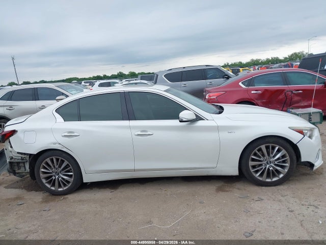 Продажа на аукционе авто 2018 Infiniti Q50 3.0t Luxe, vin: JN1EV7AP8JM367074, номер лота: 44995958