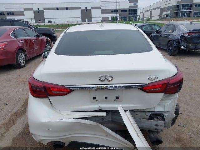 Продажа на аукционе авто 2018 Infiniti Q50 3.0t Luxe, vin: JN1EV7AP8JM367074, номер лота: 44995958