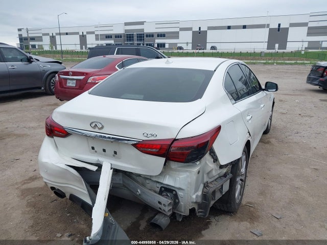 Продажа на аукционе авто 2018 Infiniti Q50 3.0t Luxe, vin: JN1EV7AP8JM367074, номер лота: 44995958
