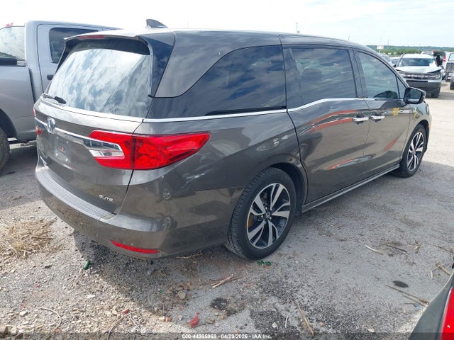 2020 Honda Odyssey Elite მანქანა იყიდება აუქციონზე, vin: 5FNRL6H92LB014346, აუქციონის ნომერი: 44995968