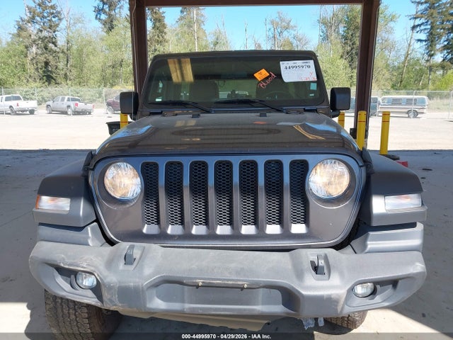 44995970 :رقم المزاد ، 1C4HJXDN0LW155339 vin ، 2020 Jeep Wrangler Unlimited Sport S 4x4 مزاد بيع