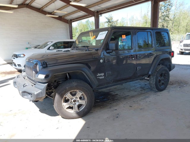 44995970 :رقم المزاد ، 1C4HJXDN0LW155339 vin ، 2020 Jeep Wrangler Unlimited Sport S 4x4 مزاد بيع