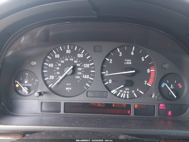 Aukcja sprzedaży 2003 Bmw 540ia, vin: WBADN63453GS56891, numer aukcji: 44995972