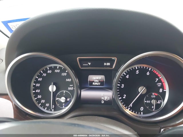 44996004 :رقم المزاد ، 4JGDA5JBXEA301223 vin ، 2014 Mercedes-benz Ml 350 مزاد بيع