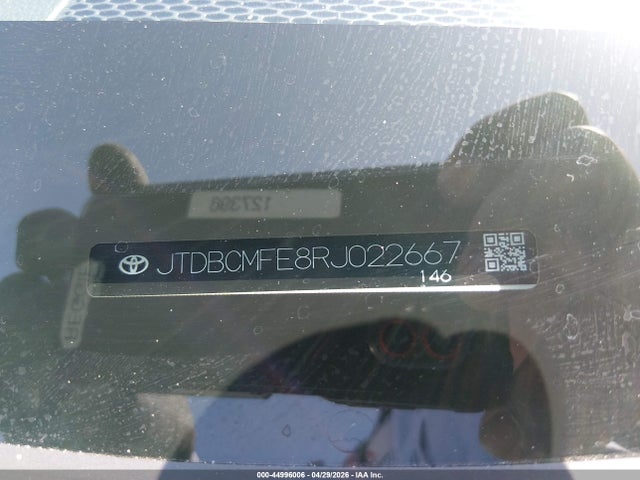 Toyota Corolla Hybrid Le 2024 JTDBCMFE8RJ022667 Image 9