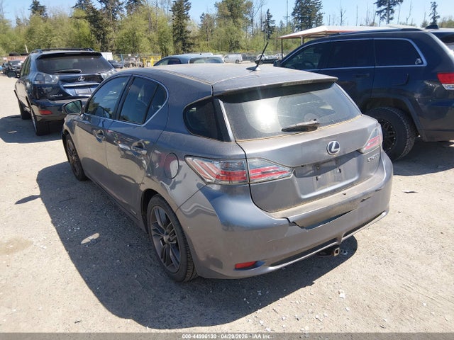 2012 Lexus Ct 200h Premium მანქანა იყიდება აუქციონზე, vin: JTHKD5BH1C2100208, აუქციონის ნომერი: 44996130