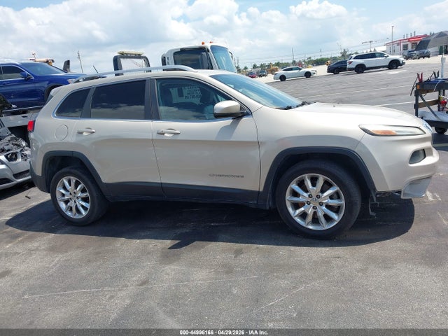 Продаж на аукціоні авто 2014 Jeep Cherokee Limited, vin: 1C4PJLDB4EW226149, номер лоту: 44996166