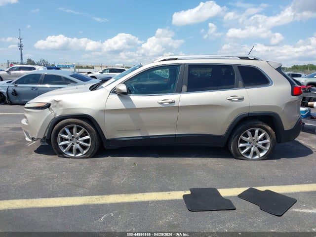 Продаж на аукціоні авто 2014 Jeep Cherokee Limited, vin: 1C4PJLDB4EW226149, номер лоту: 44996166