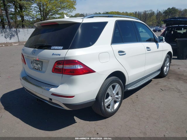 44996216 :رقم المزاد ، 4JGDA5HB9FA531973 vin ، 2015 Mercedes-benz Ml 350 4matic مزاد بيع