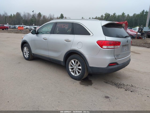 44996241 :رقم المزاد ، 5XYPG4A36GG094206 vin ، 2016 Kia Sorento 2.4l Lx مزاد بيع