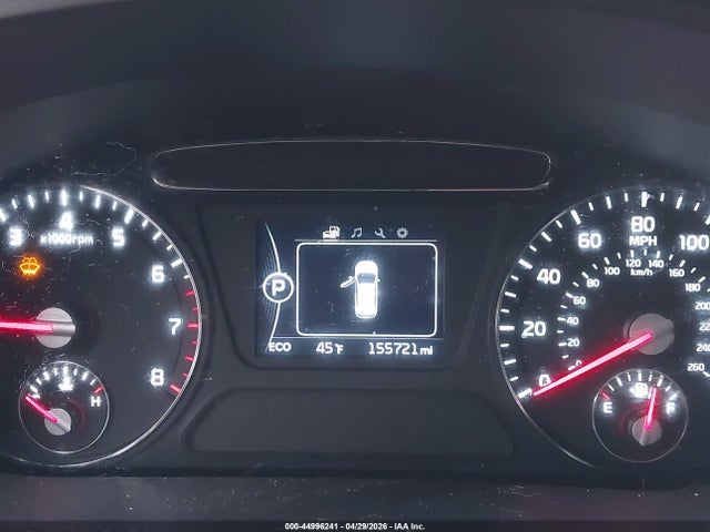 44996241 :رقم المزاد ، 5XYPG4A36GG094206 vin ، 2016 Kia Sorento 2.4l Lx مزاد بيع